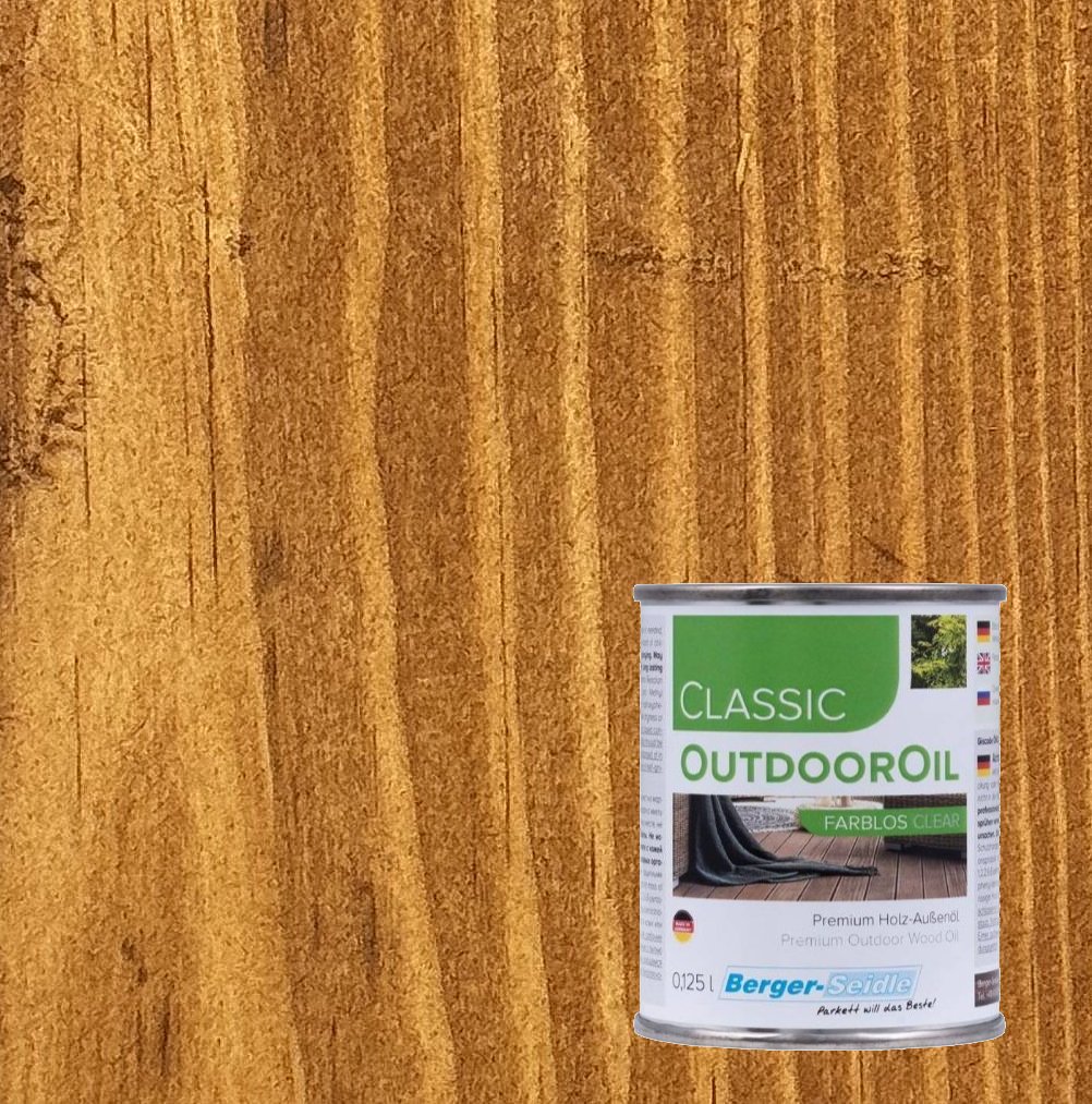 Масло для дерева Berger-Seidle OutdoorOil цвет Teak полуматовое 0,125 л